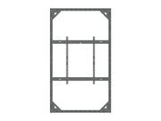 Multibrackets M Pro Series Enclosure 98" Wall Slaim Large Black Signage Display Enclosures Multibrackets