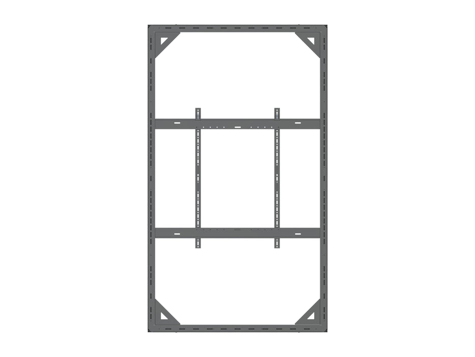 Multibrackets M Pro Series Enclosure 98" Wall Slaim Large Black Signage Display Enclosures Multibrackets