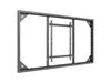Multibrackets M Pro Series Enclosure 98" Wall Slaim Large Black Signage Display Enclosures Multibrackets