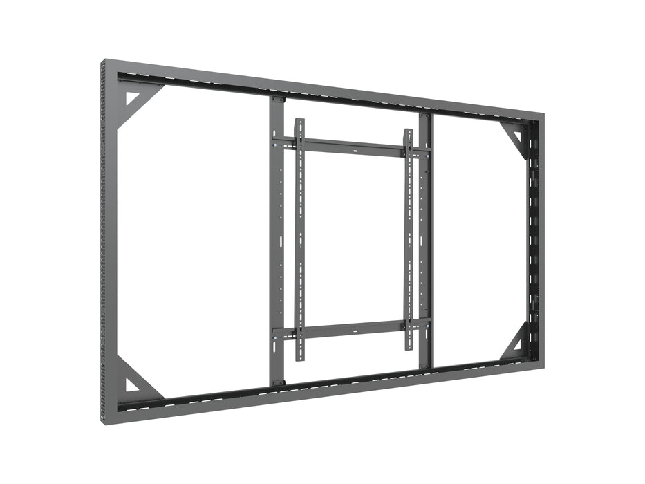 Multibrackets M Pro Series Enclosure 98" Wall Slaim Large Black Signage Display Enclosures Multibrackets