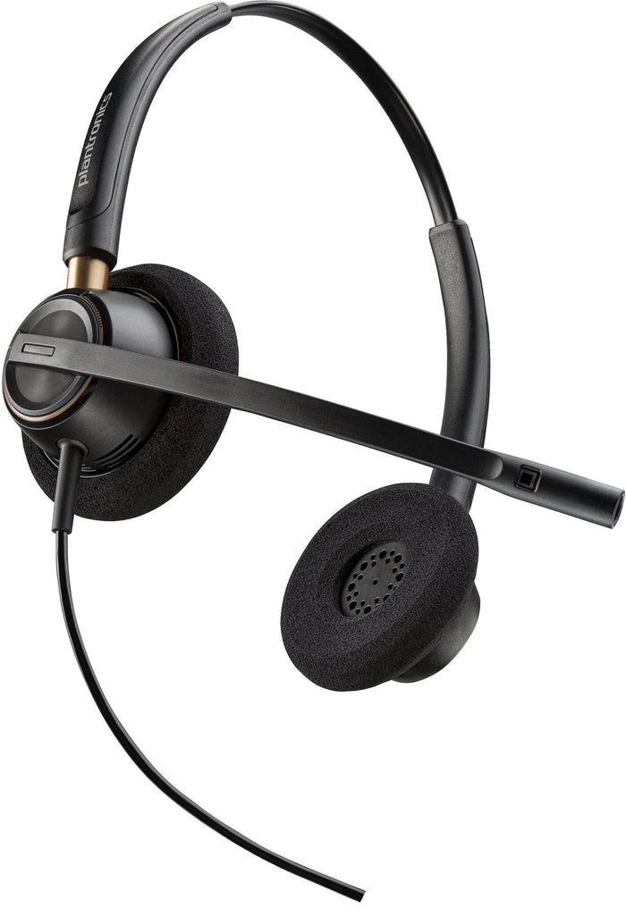 POLY EncorePro 520 Binaural Headset +Quick Disconnect | 89434-02 Headset Poly