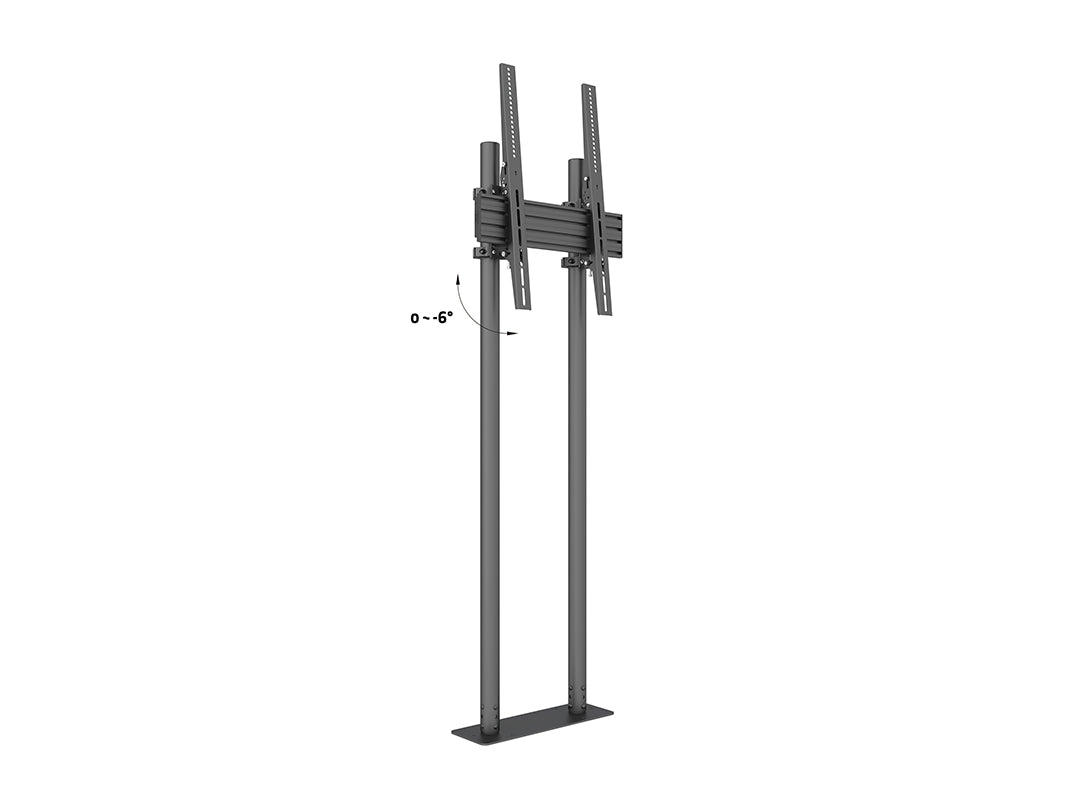 Multibrackets M Dual Pole Floormount Pro - (65"-90") Floor Stand Multibrackets