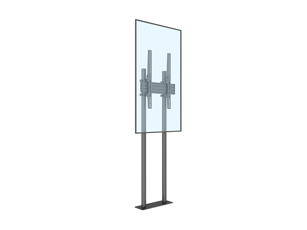 Multibrackets M Dual Pole Floormount Pro - (65"-90") Floor Stand Multibrackets