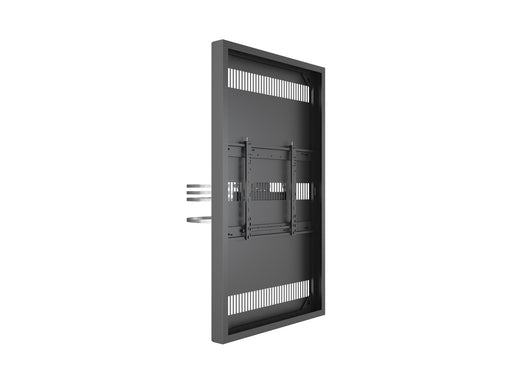 Multibrackets M Pro Series Enclosure 65" Column Large Black Signage Display Enclosures Multibrackets