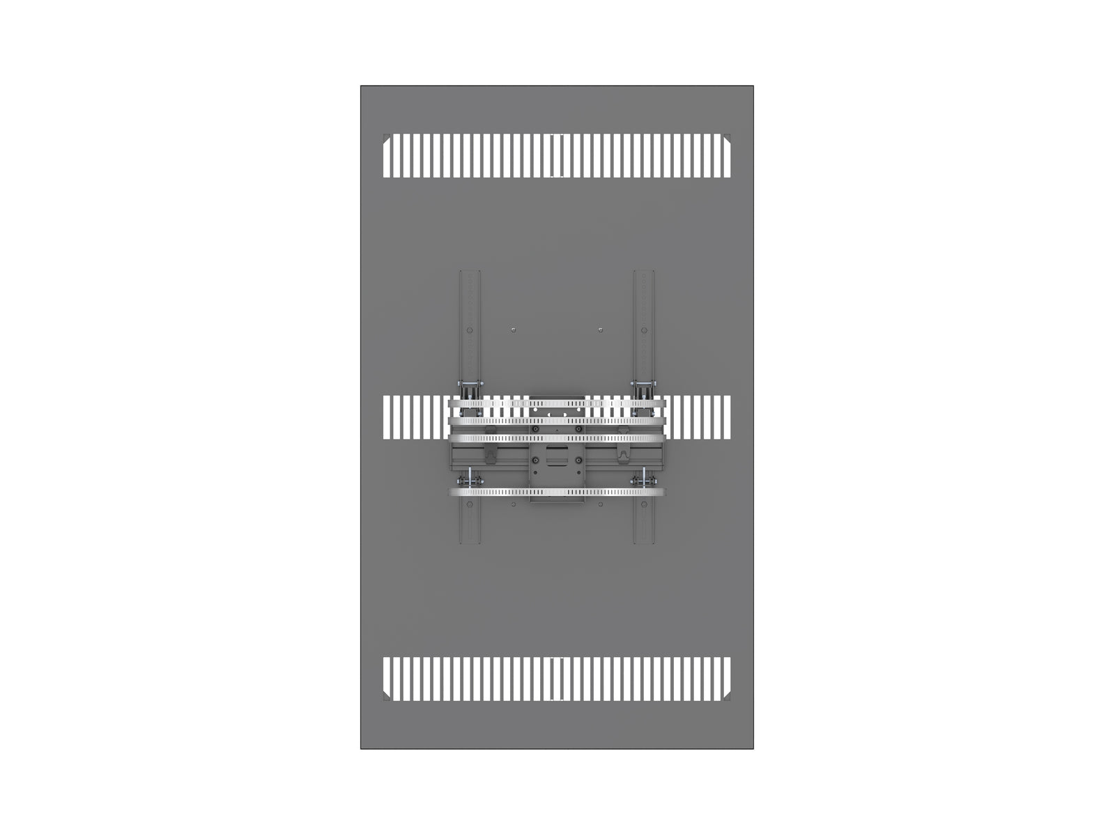 Multibrackets M Pro Series Enclosure 65" Column Large Black Signage Display Enclosures Multibrackets