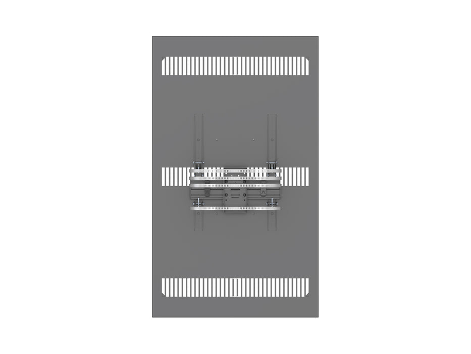 Multibrackets M Pro Series Enclosure 65" Column Large Black Signage Display Enclosures Multibrackets
