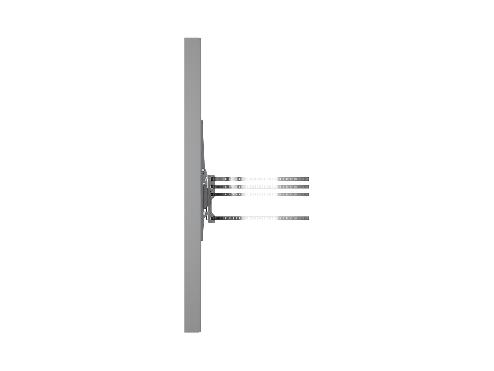 Multibrackets M Pro Series Enclosure 65" Column Large Black Signage Display Enclosures Multibrackets