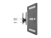Multibrackets M Pro Series Enclosure 65" Column Large Black Signage Display Enclosures Multibrackets