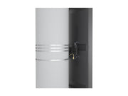 Multibrackets M Pro Series Enclosure 65" Column Large Black Signage Display Enclosures Multibrackets