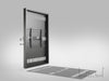 Multibrackets M Pro Series Enclosure 65" Column Large Black Signage Display Enclosures Multibrackets