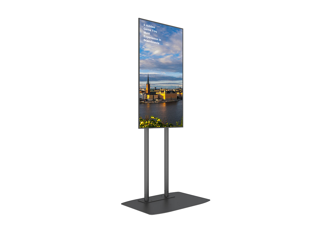 Multibrackets M Single Pole Floorstands Pro - (65"-90") Floor Stand Multibrackets