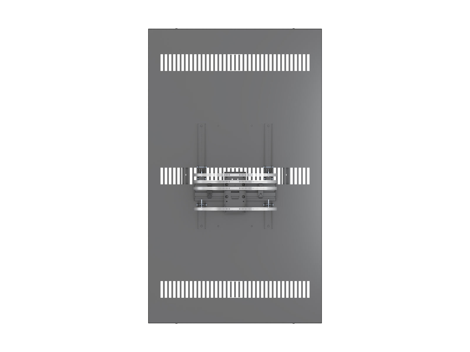 Multibrackets M Pro Series Enclosure 75" Column Large Black Signage Display Enclosures Multibrackets