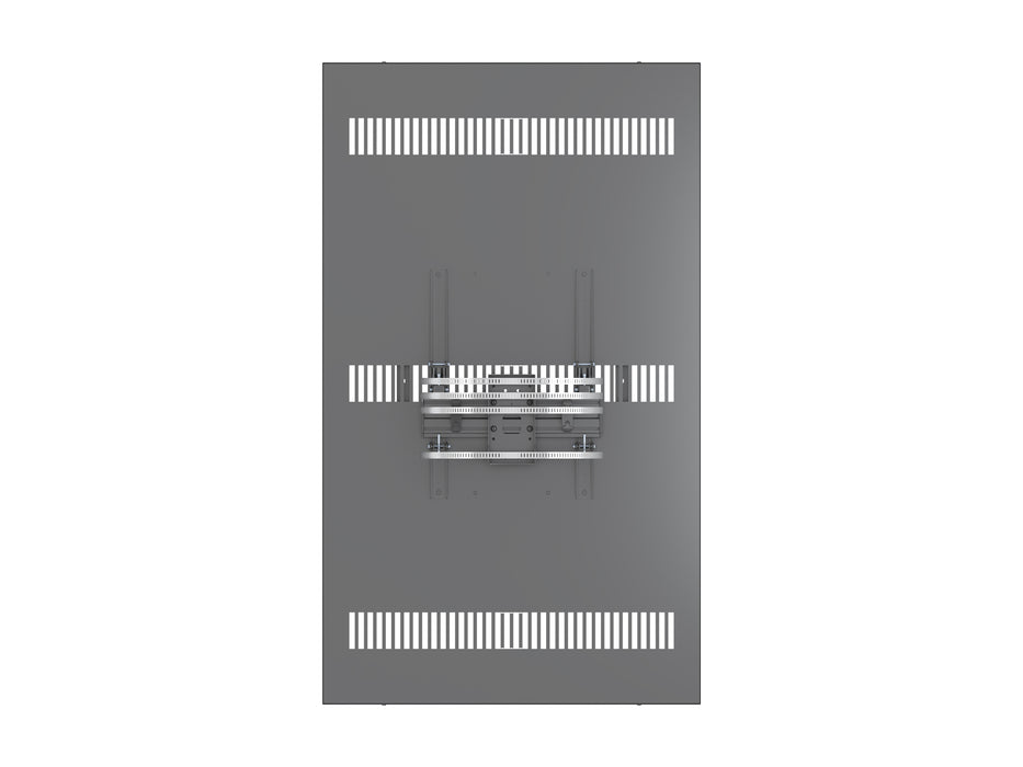 Multibrackets M Pro Series Enclosure 75" Column Large Black Signage Display Enclosures Multibrackets