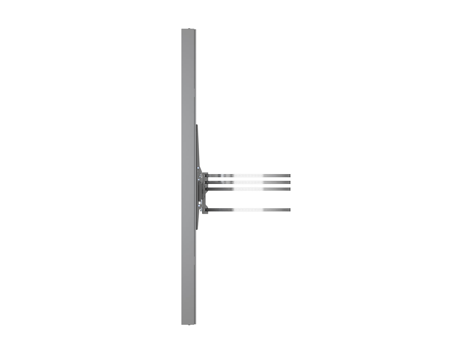 Multibrackets M Pro Series Enclosure 75" Column Large Black Signage Display Enclosures Multibrackets