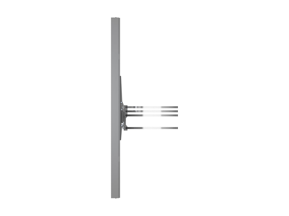 Multibrackets M Pro Series Enclosure 75" Column Large Black Signage Display Enclosures Multibrackets