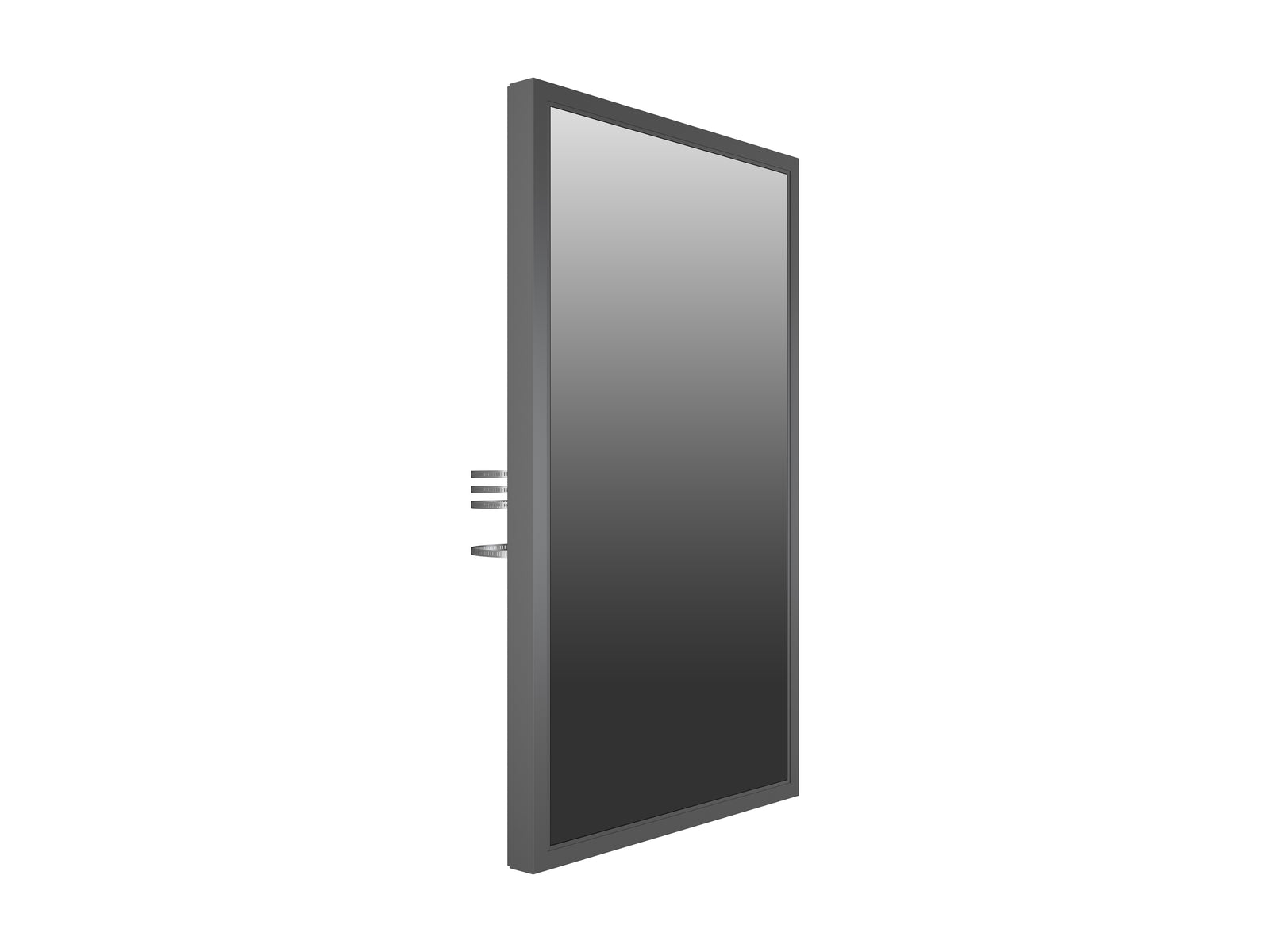 Multibrackets M Pro Series Enclosure 75" Column Large Black Signage Display Enclosures Multibrackets