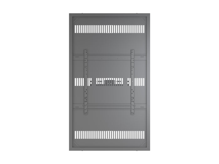 Multibrackets M Pro Series Enclosure 75" Column Slim Large Black Signage Display Enclosures Multibrackets