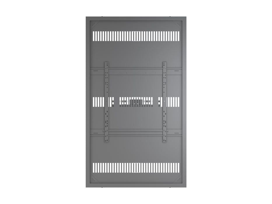 Multibrackets M Pro Series Enclosure 75" Column Slim Large Black Signage Display Enclosures Multibrackets