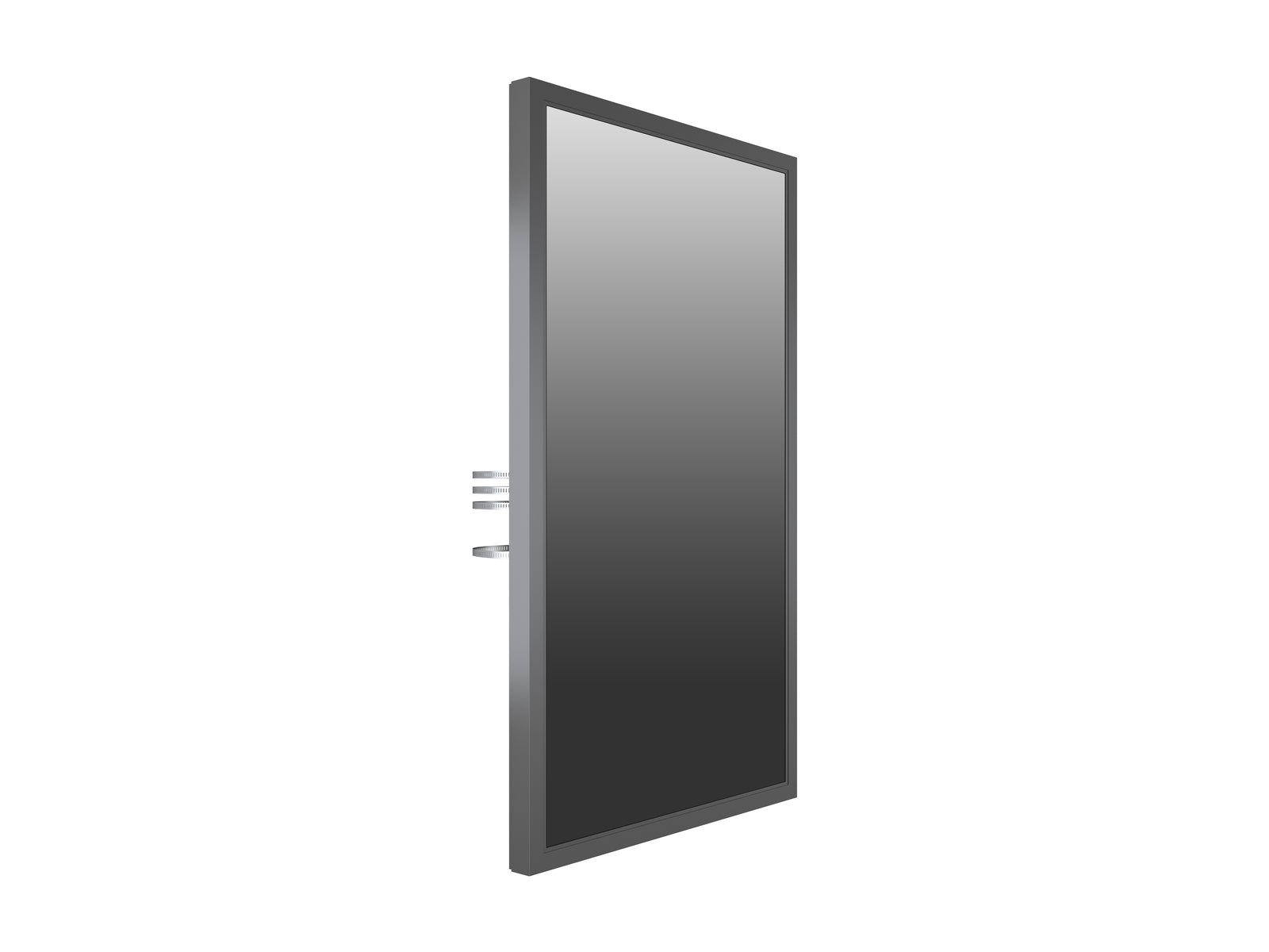 Multibrackets M Pro Series Enclosure 75" Column Slim Large Black Signage Display Enclosures Multibrackets