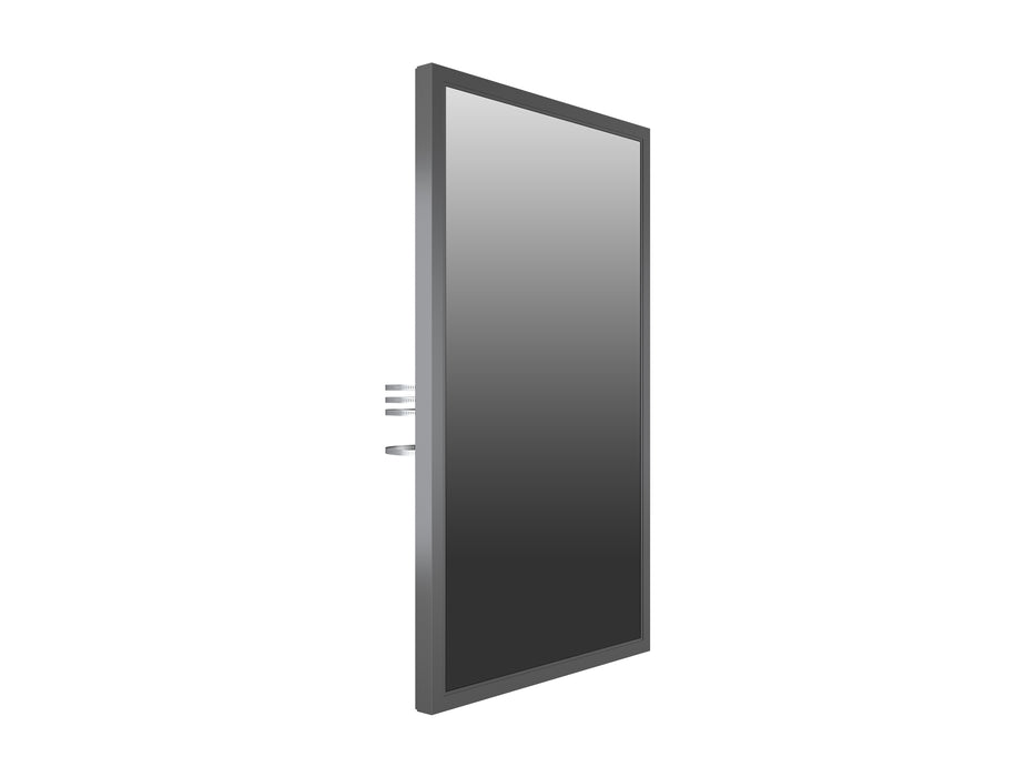 Multibrackets M Pro Series Enclosure 75" Column Slim Large Black Signage Display Enclosures Multibrackets