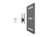 Multibrackets M Pro Series Enclosure 75" Column Slim Large Black Signage Display Enclosures Multibrackets