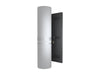 Multibrackets M Pro Series Enclosure 75" Column Slim Large Black Signage Display Enclosures Multibrackets