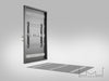 Multibrackets M Pro Series Enclosure 75" Column Slim Large Black Signage Display Enclosures Multibrackets