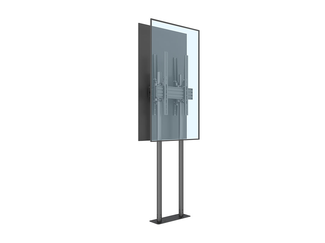 Multibrackets B2B M Dual Pole Floormount Pro - (65"-90") Floor Stand Multibrackets