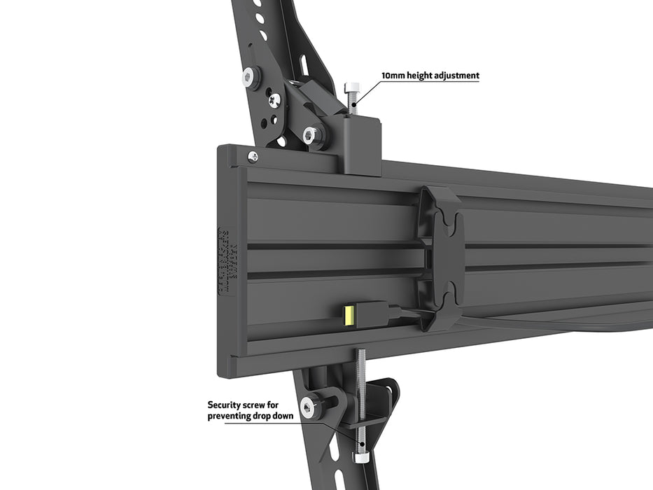 Multibrackets B2B M Dual Pole Floormount Pro - (65"-90")