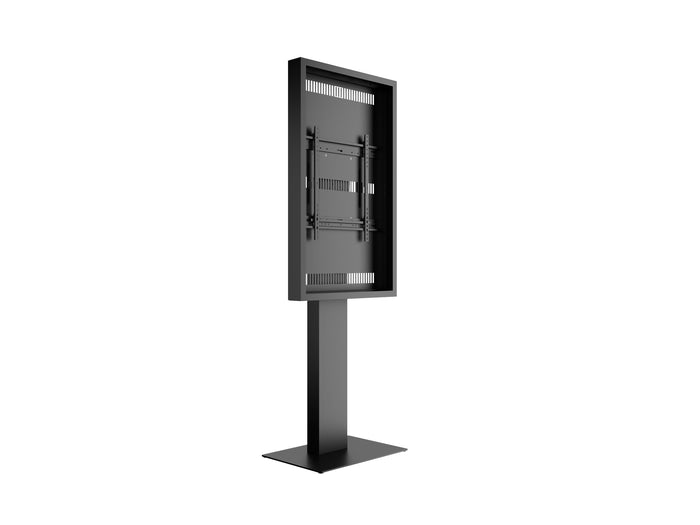 Multibrackets M Pro Series Enclosure 55" Kiosk High Brightness Black Signage Display Enclosures Multibrackets