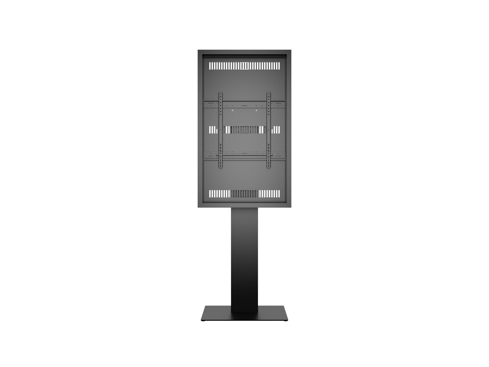Multibrackets M Pro Series Enclosure 55" Kiosk High Brightness Black Signage Display Enclosures Multibrackets
