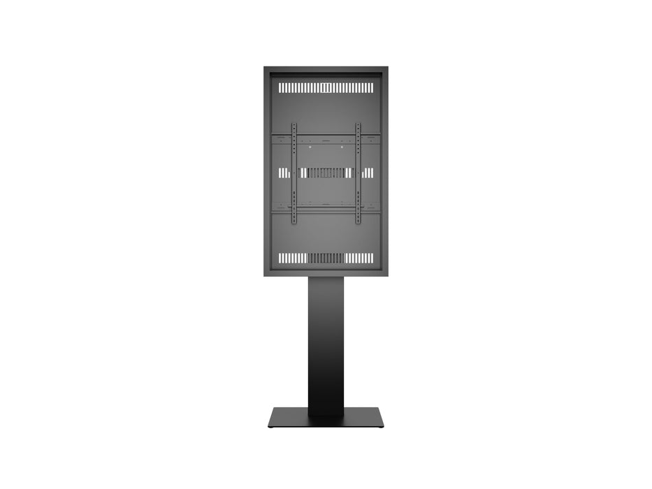 Multibrackets M Pro Series Enclosure 55" Kiosk High Brightness Black Signage Display Enclosures Multibrackets
