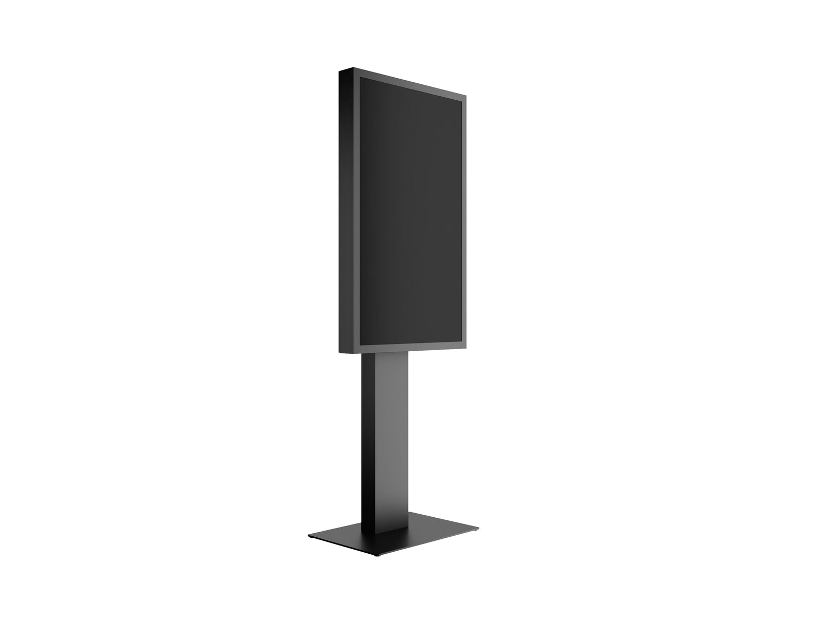 Multibrackets M Pro Series Enclosure 55" Kiosk High Brightness Black Signage Display Enclosures Multibrackets