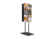Multibrackets B2B M Dual Pole Floorbase Pro - (65"-90") Floor Stand Multibrackets