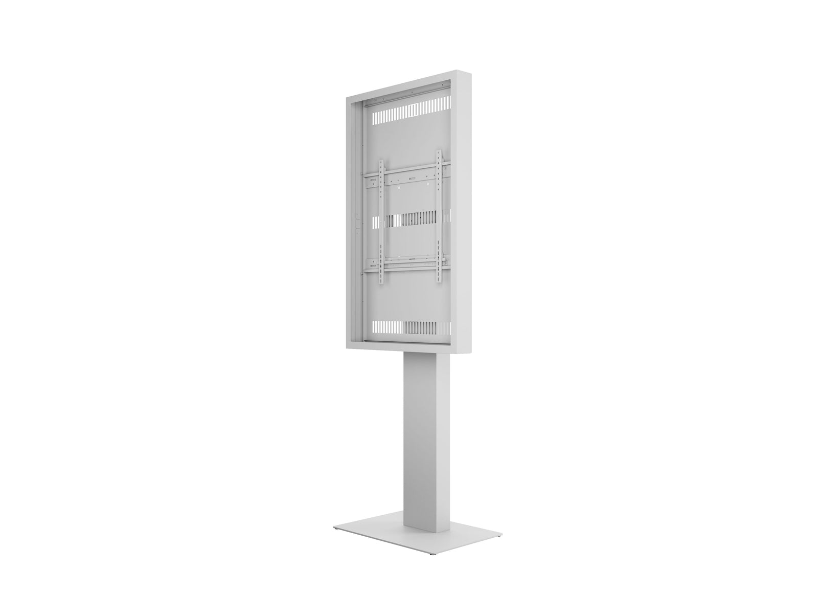 Multibrackets M Pro Series Enclosure 55" Kiosk High Brightness White Signage Display Enclosures Multibrackets