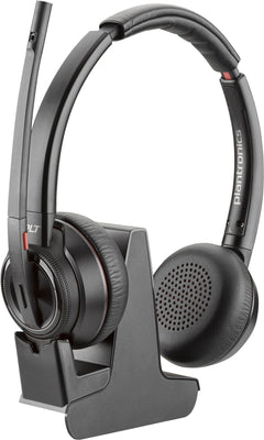 HP Savi 8220 Wired & Wireless Bluetooth Black Headset | 8D3F5AA#ABB Headset HP