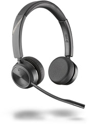 Poly Savi Office 7220 Wireless Over-the-ear Noise Canceling Stereo Headset Headset Poly