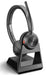 Poly Savi Office 7220 Wireless Over-the-ear Noise Canceling Stereo Headset