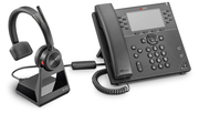 HP Poly Savi 7200 Office 7210 Wireless Over-the-head Mono Headset | 8D3G9AA#ABB Headset Poly