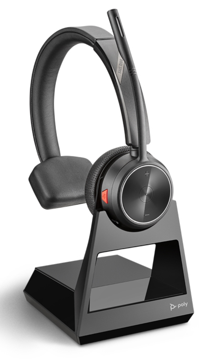 HP Poly Savi 7200 Office 7210 Wireless Over-the-head Mono Headset | 8D3G9AA#ABB Headset Poly