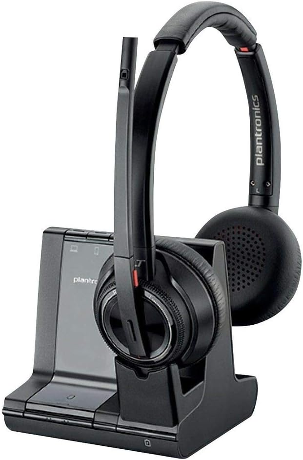 Poly Savi 8220-M Wireless Black Headset Headset Poly