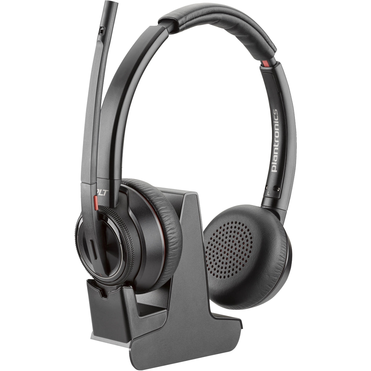 Poly Savi 8200 Office 8220 Wireless Over-the-head Stereo Headset | 8D3J2AA#ABB Headset Poly