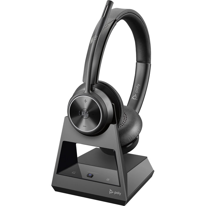 HP Poly Savi 7300 Office 7320-M Wireless Over-the-head Stereo Headset | 8D3J6AA#ABB Headset Poly