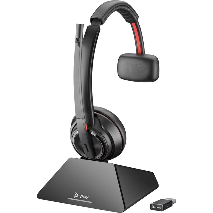 Poly Savi 8200 Office 8210 Wireless Helmet Mono Headset | 8D3J8AA#ABB Headset Poly
