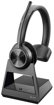 Poly Savi 7310-M Office DECT 1880-1900 MHz Single Ear Headset | 8D3K7AA#ABB Headset Poly