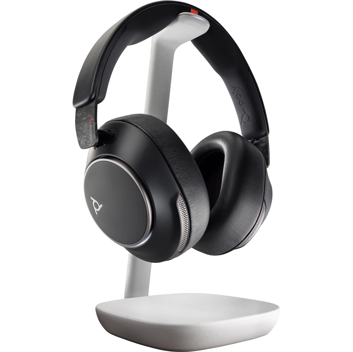 HP Poly Voyager Surround 85 UC USB-C Headset + USB-C/A Adapter + Charging Stand | 8G7T7AA Headset Poly