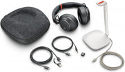 HP Poly Voyager Surround 85 UC USB-C Headset + USB-C/A Adapter + Charging Stand | 8G7T7AA Headset Poly