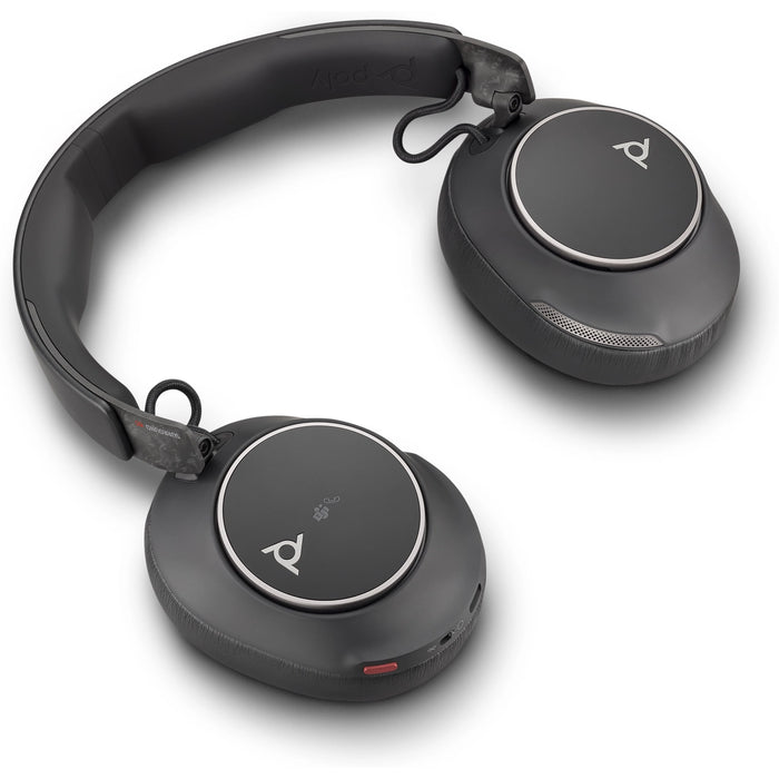 Poly Voyager Surround 80 UC Wireless Over-the-ear Stereo Headset Black | 8G7U0AA Headset Poly