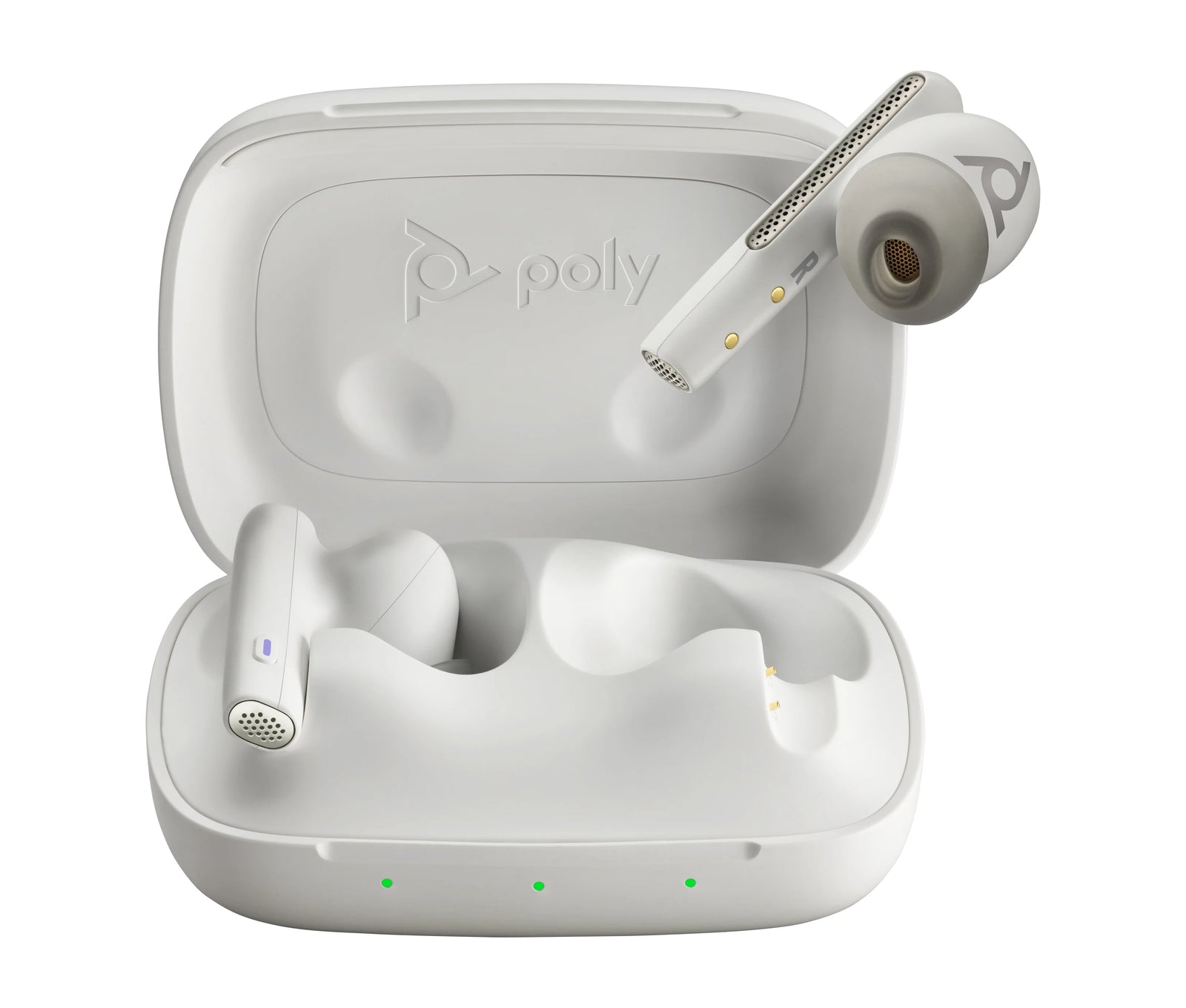 Poly Voyager Free 60 UC White Basic Charge Case | 8L582AA Headset Poly