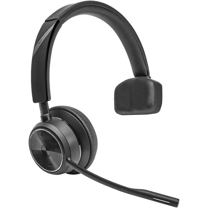 Poly Savi 7400 Office 7410 Wireless Helmet Mono Headset Black | 8L589AA#ABB Headset Poly